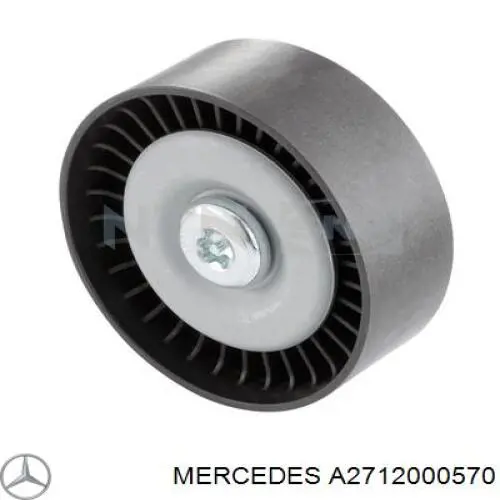 Паразитный ролик приводного ремня Mercedes A2712000570 цена, от 50.71 USD