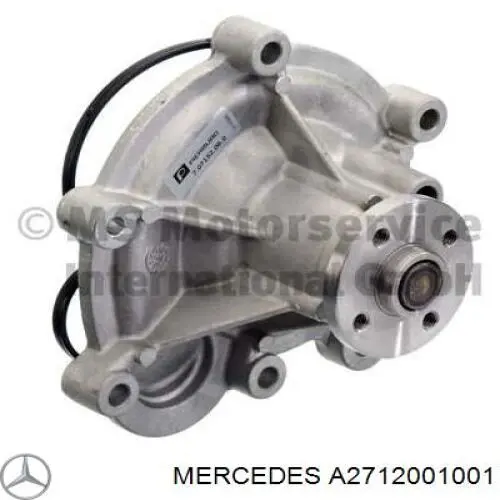 A2712001001 Mercedes bomba de água (bomba de esfriamento)