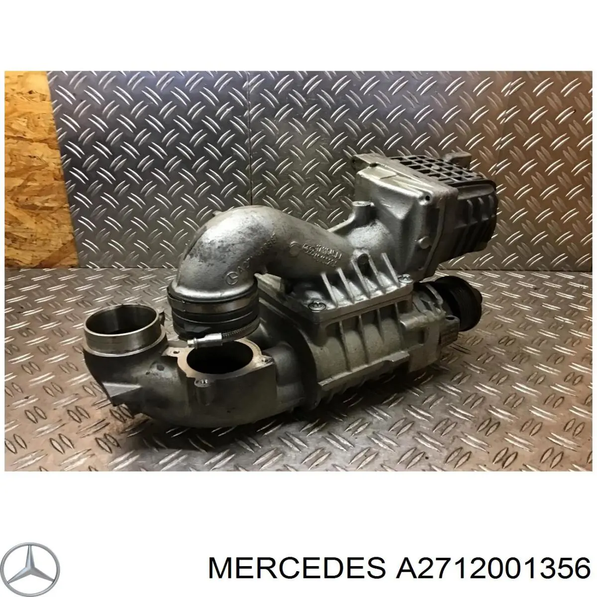 Купить 2712001156 Mercedes Штуцер блока системы охлаждения