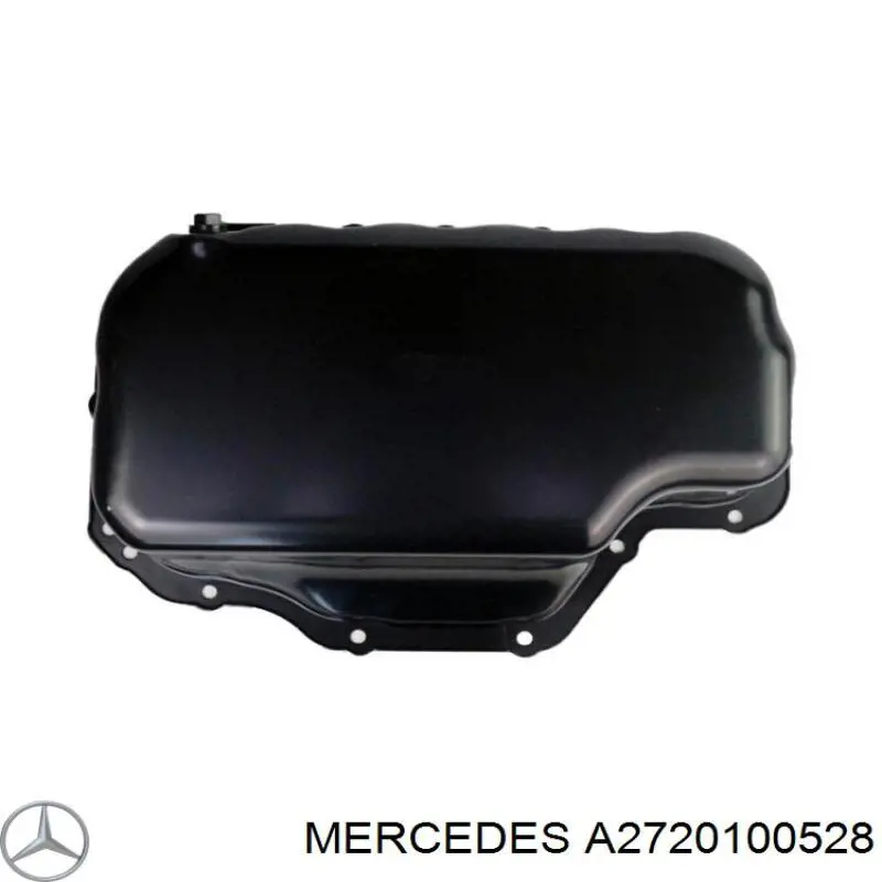 A2720100528 Mercedes panela de óleo de cárter do motor, parte inferior