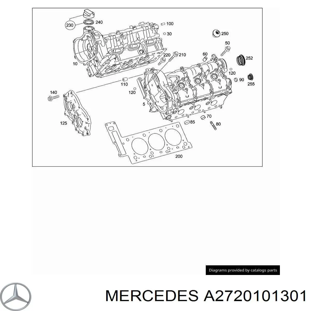  A2720101301 Mercedes