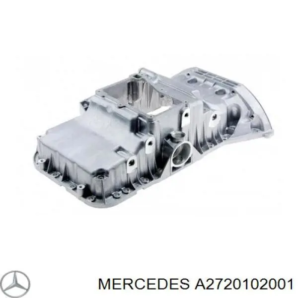 Поддон масляный картера двигателя, верхняя часть Mercedes A2720102001 цена, от 437.39 USD