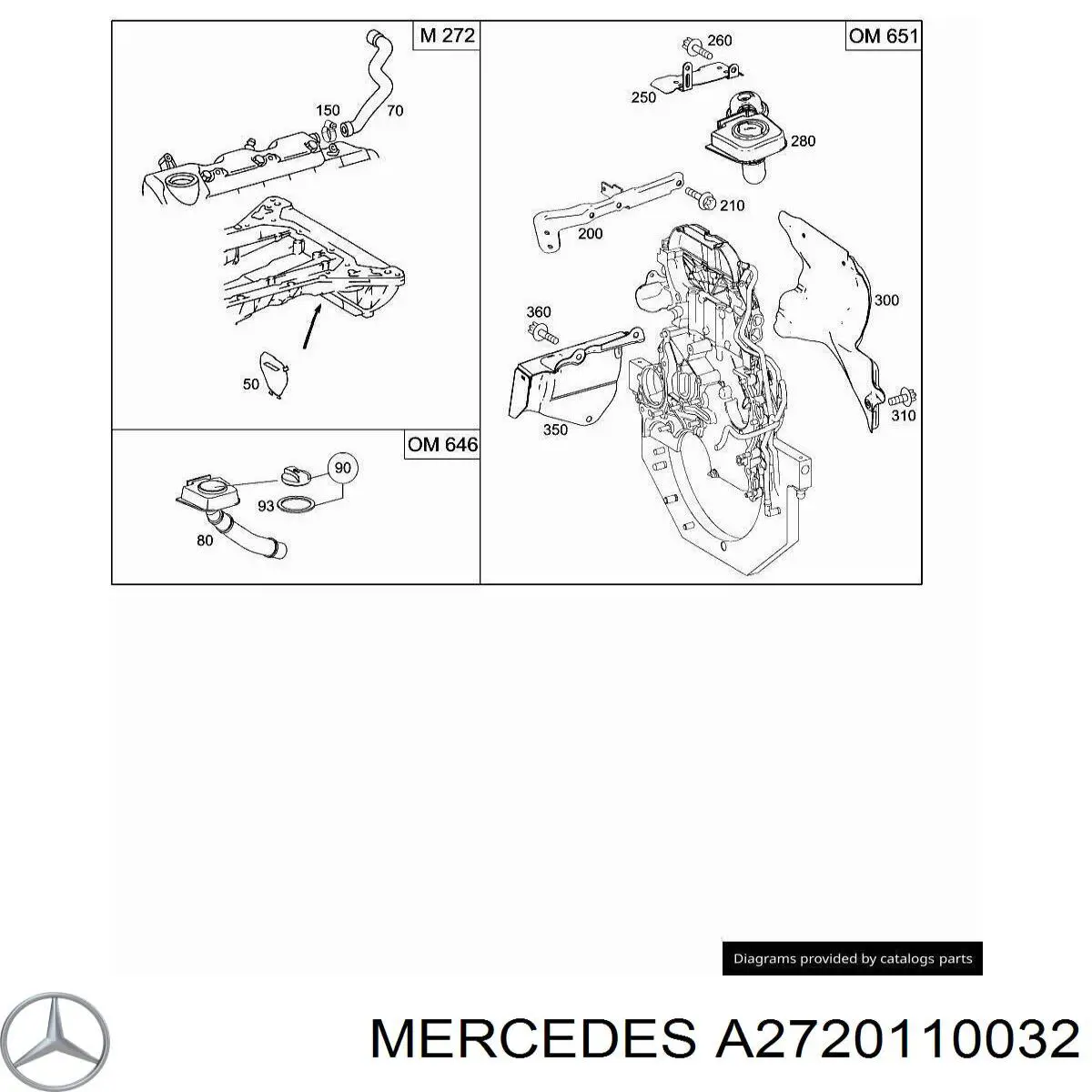  A2720110032 Mercedes