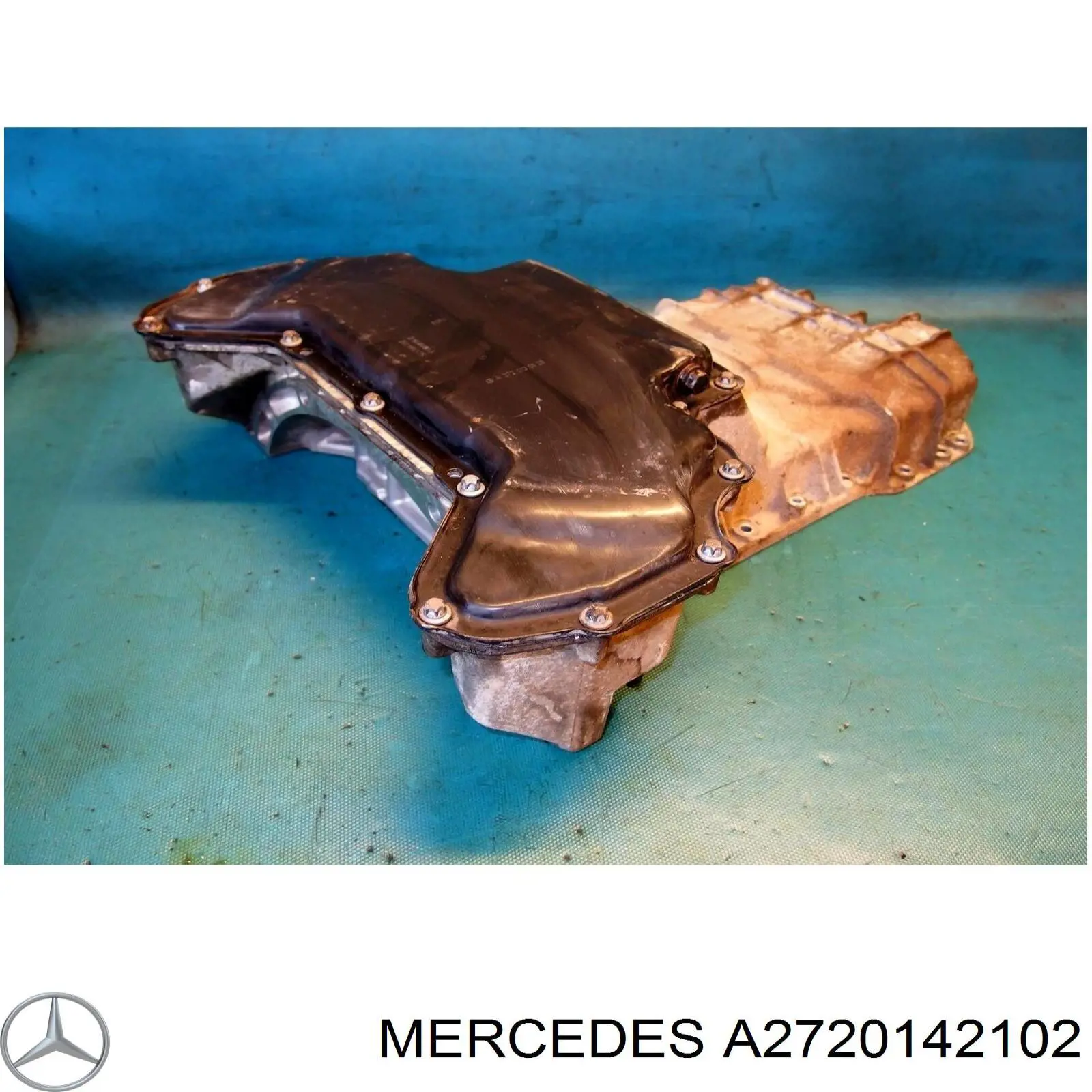 Поддон масляный картера двигателя, верхняя часть R2720140802 Mercedes