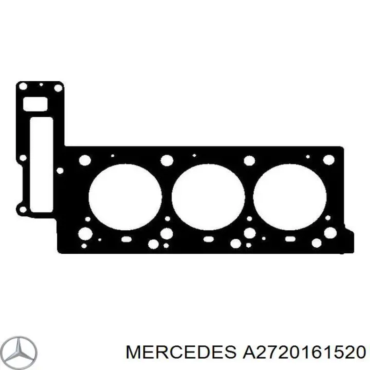 A2720161520 Mercedes прокладка головки блока цилиндров (гбц левая)