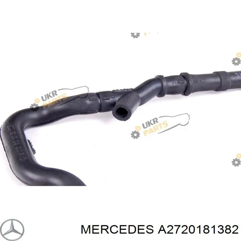 2720181382 Mercedes патрубок вентиляции картера (маслоотделителя)