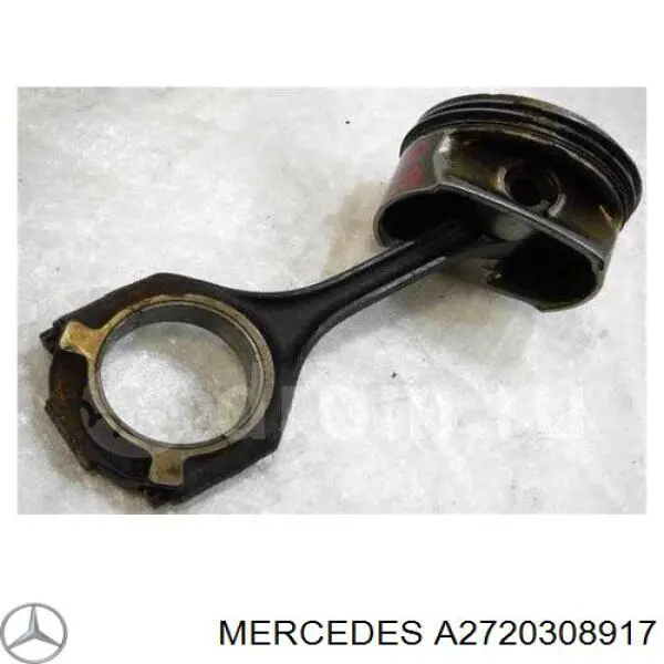 A2720308917 Mercedes поршень в комплекте на 1 цилиндр, std
