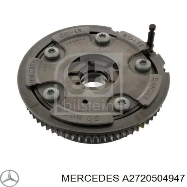 A2720504947 Mercedes звездочка-шестерня распредвала двигателя, выпускного