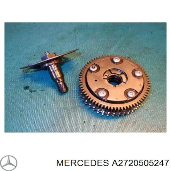 Звездочка-шестерня распредвала двигателя, впускного левого A2720505247 Mercedes