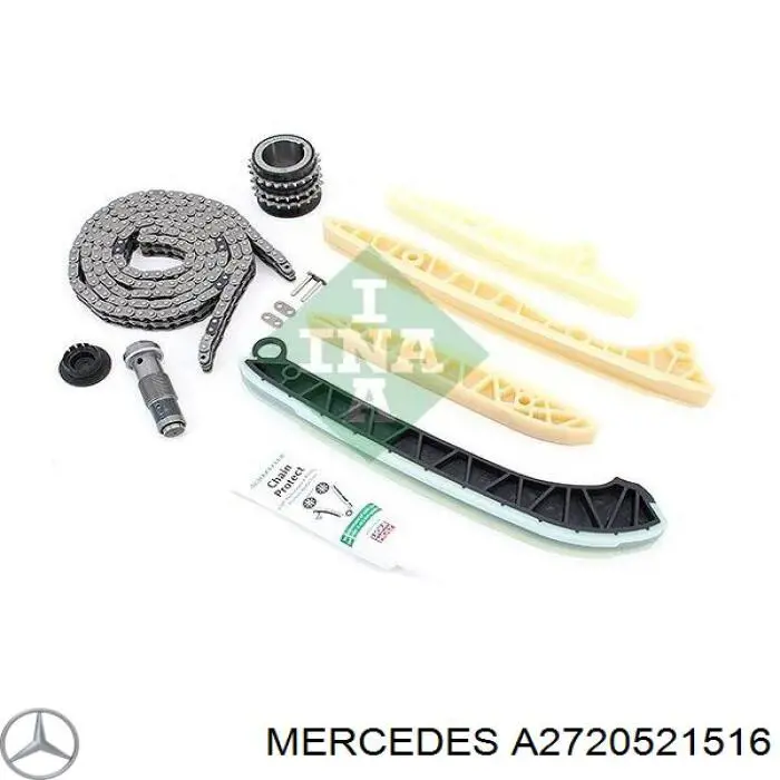 A2720521516 Mercedes успокоитель цепи грм, верхний левый гбц