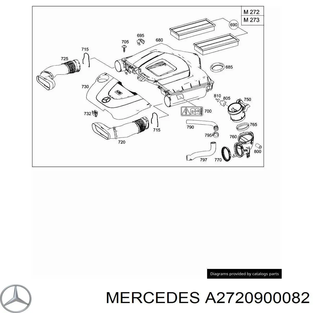  A2720900082 Mercedes