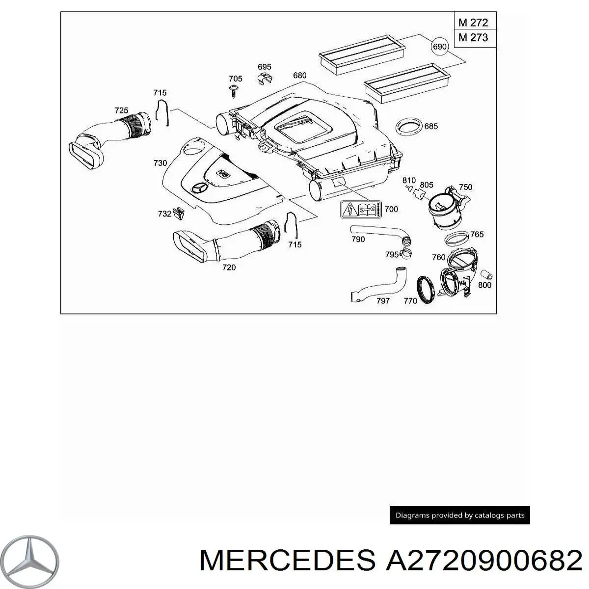 A2720940211 Mercedes 