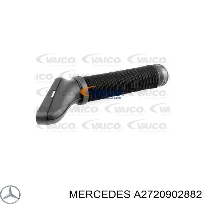 Купить 2720902882 Mercedes Впускной патрубок воздушного фильтра