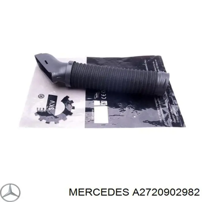 Купить A2720902982 Mercedes Впускной патрубок воздушного фильтра