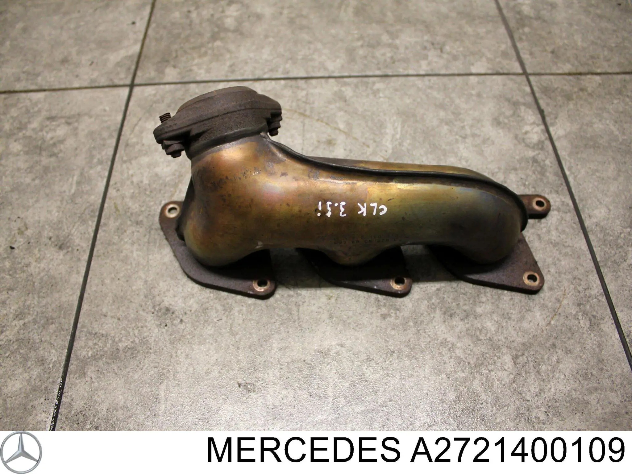 Коллектор выпускной левый A2721400109 Mercedes
