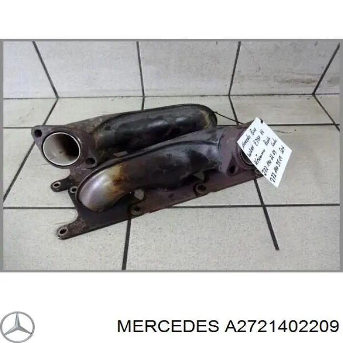 Купить 2721402209 Mercedes Коллектор выпускной правый