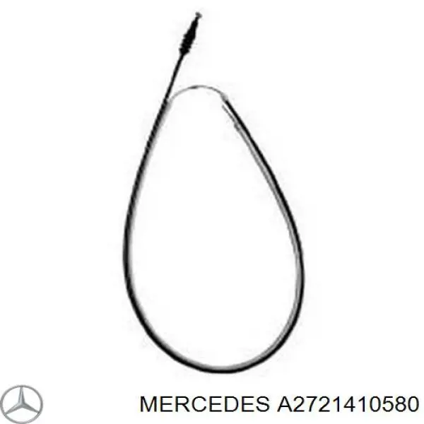 Прокладка впускного коллектора левая A2721410580 Mercedes