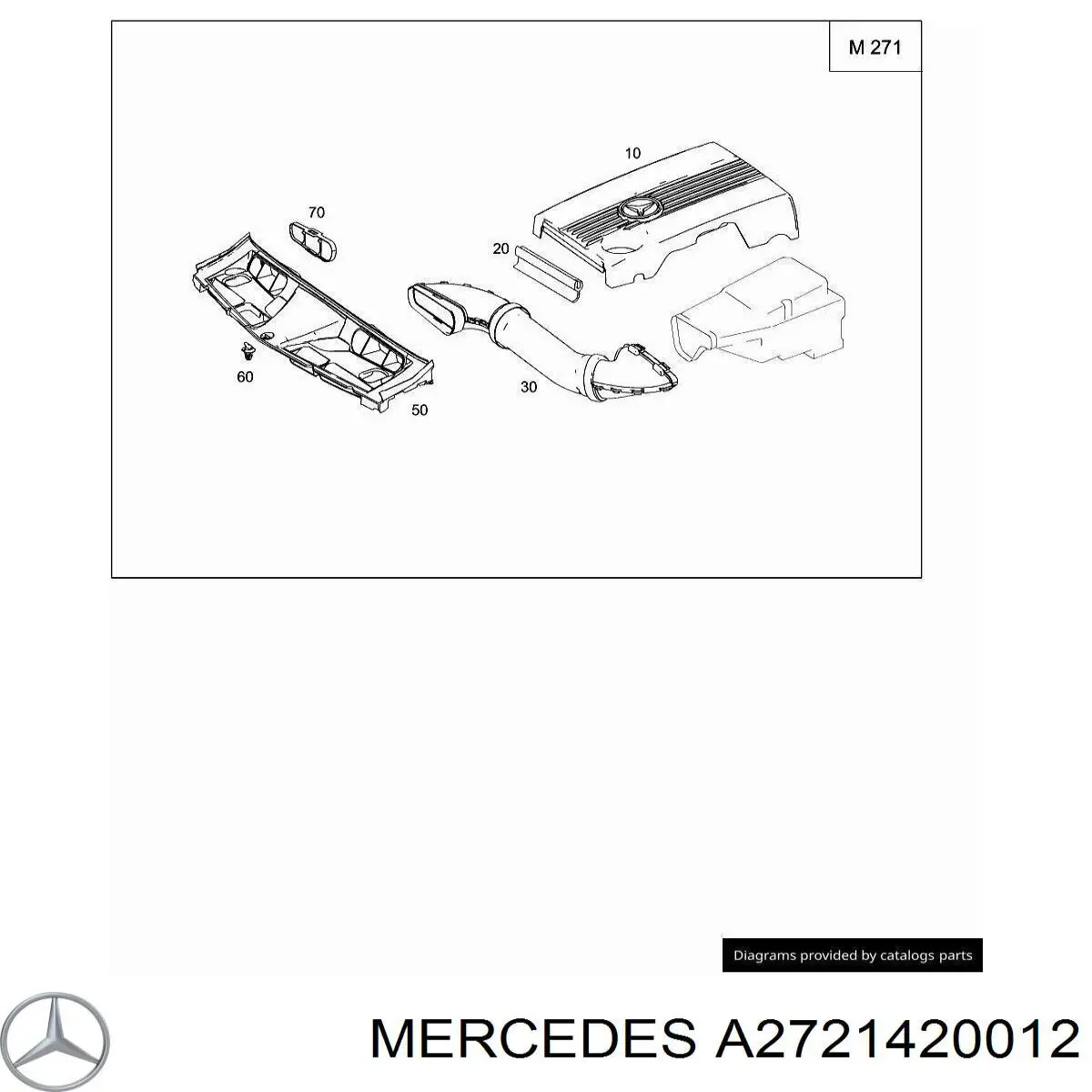  2721420012 Mercedes