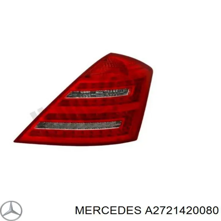 A2721420080 Mercedes Прокладка коллектора выпуск