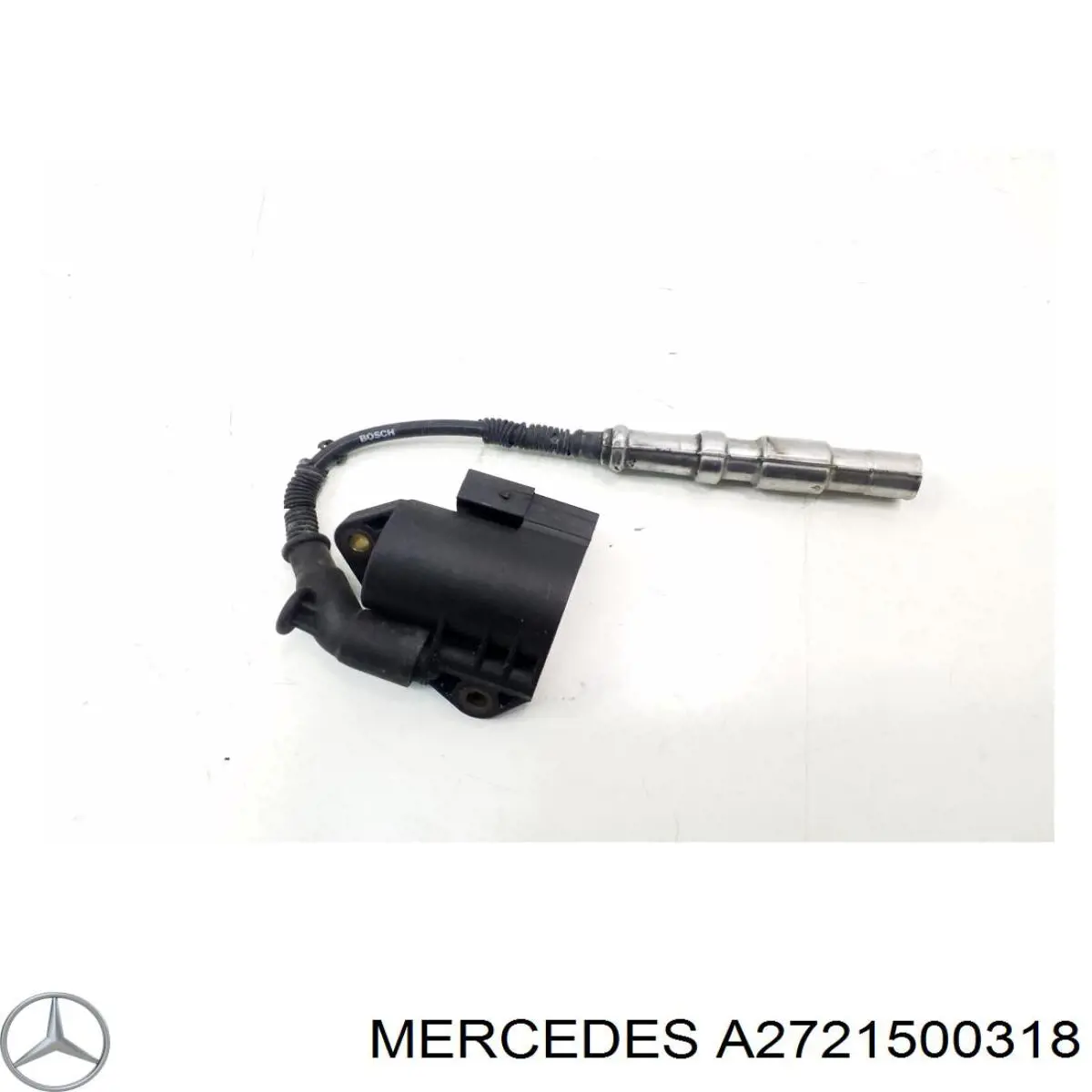  Fios de alta voltagem, kit Mercedes E sedan (W212) (2009 - 2016) 