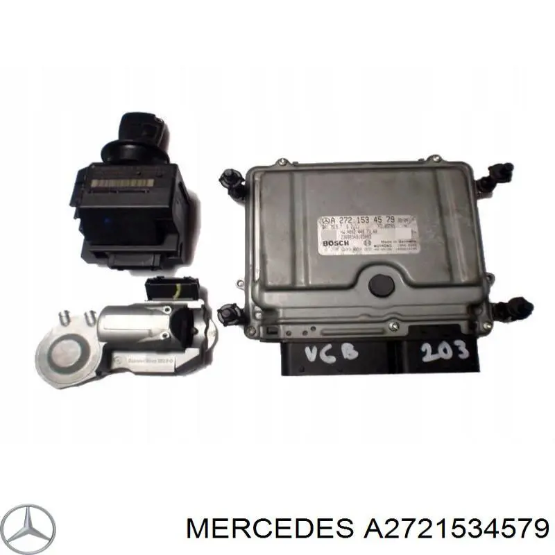 ЭБУ двигателем Mercedes 2721534579 цена, от 228.05 USD