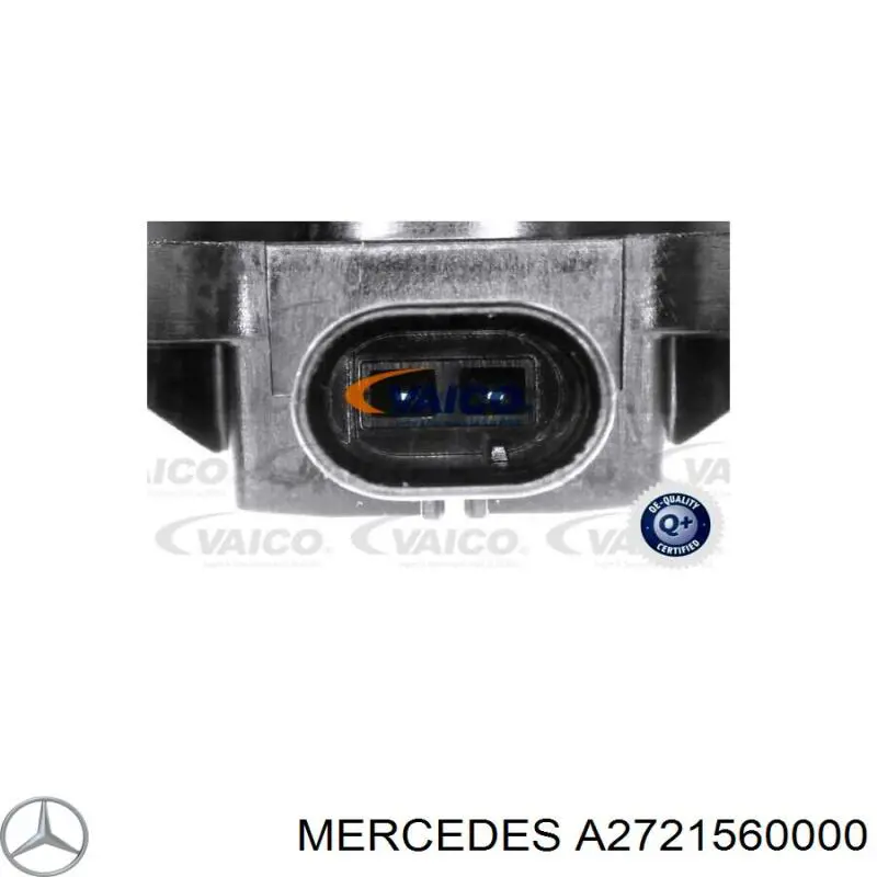 A2721560000 Mercedes válvula eletromagnética de posição (de fases da árvore distribuidora)