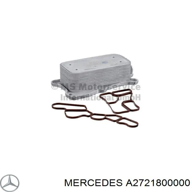 Caja, filtro de aceite A2721800000 Mercedes