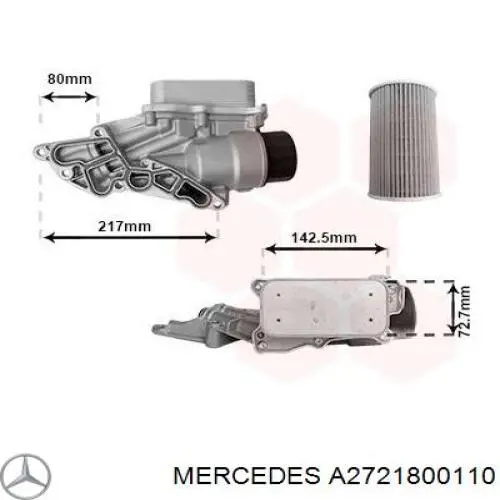  A2721800110 Mercedes