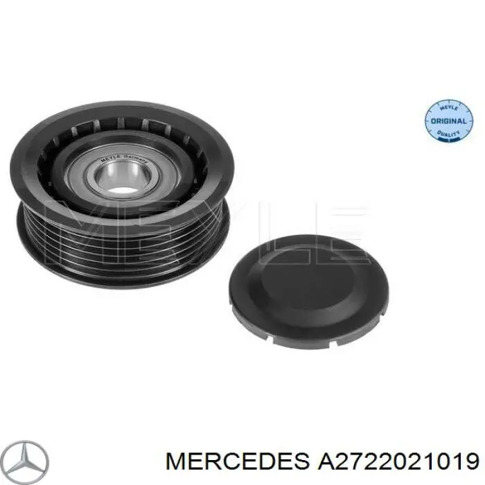 Паразитный ролик приводного ремня Mercedes A2722021019 цена, от 14.61 USD