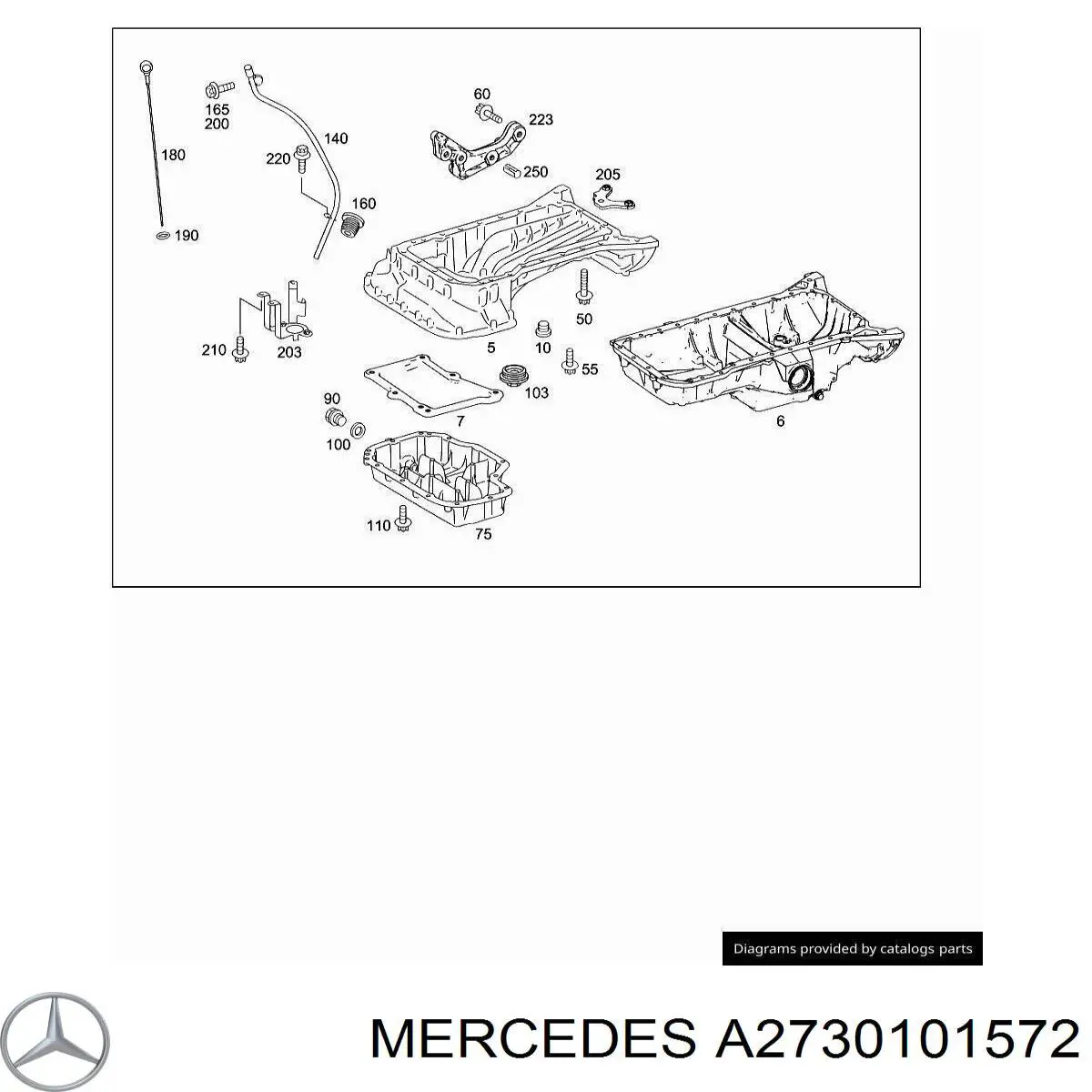 A2730101572 Mercedes 