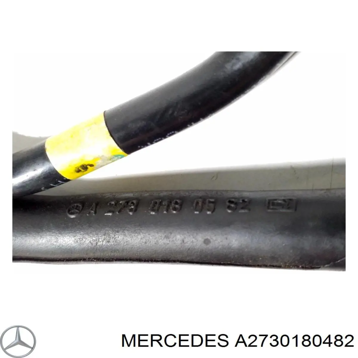 Купить 2730180582 Mercedes Трубка картера воздушная