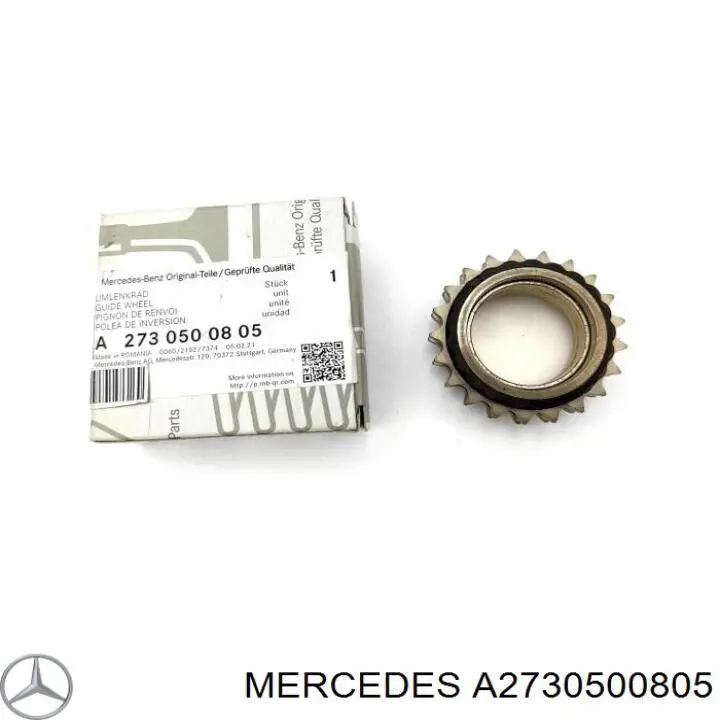 Rueda dentada, árbol intermedio A2730500805 Mercedes