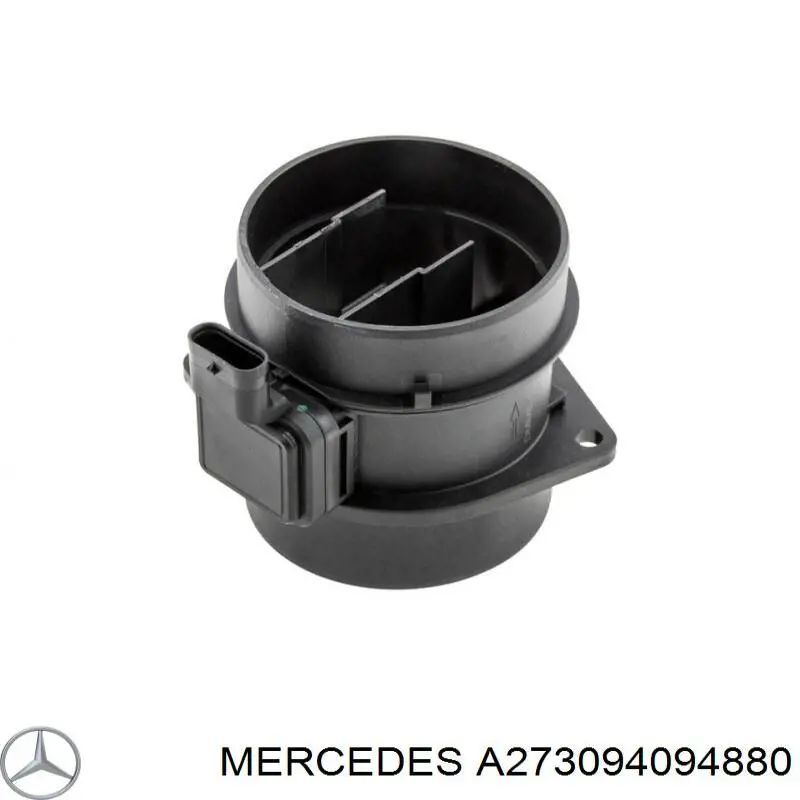A273094094880 Mercedes sensor de fluxo (consumo de ar, medidor de consumo M.A.F. - (Mass Airflow))
