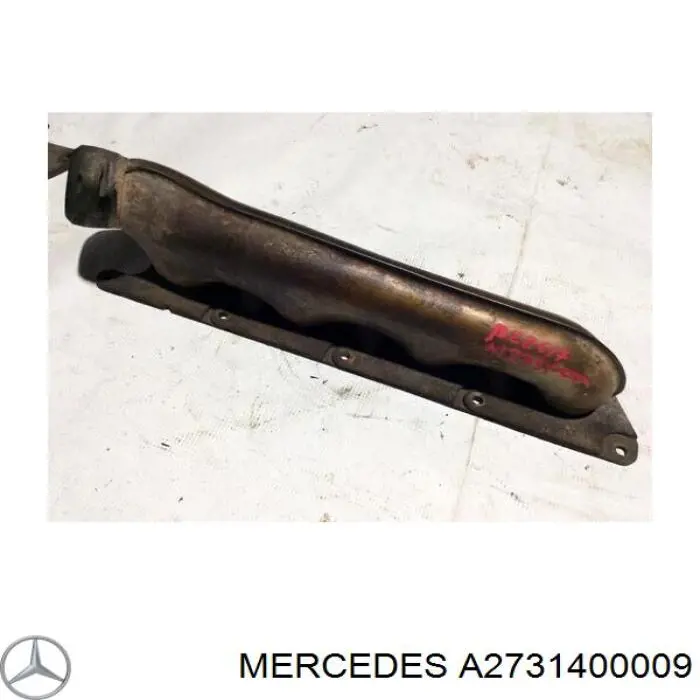 Купить A2731400009 Mercedes Коллектор выпускной правый