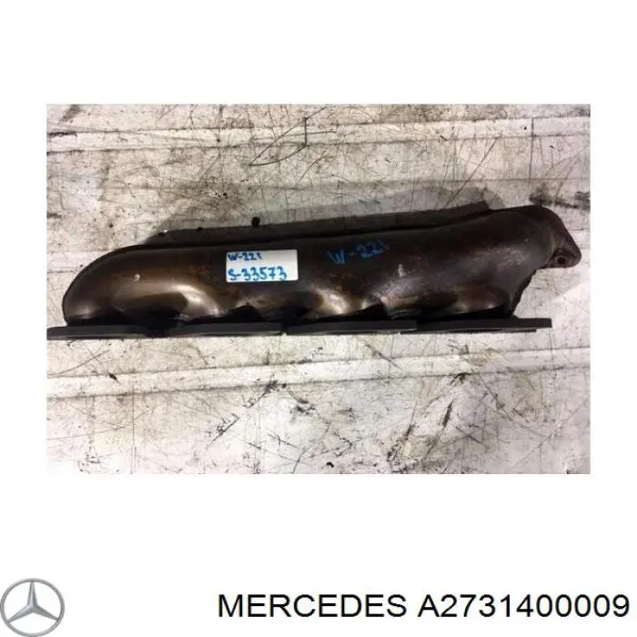 Коллектор выпускной правый Mercedes A2731400009 цена, от 20.32 USD