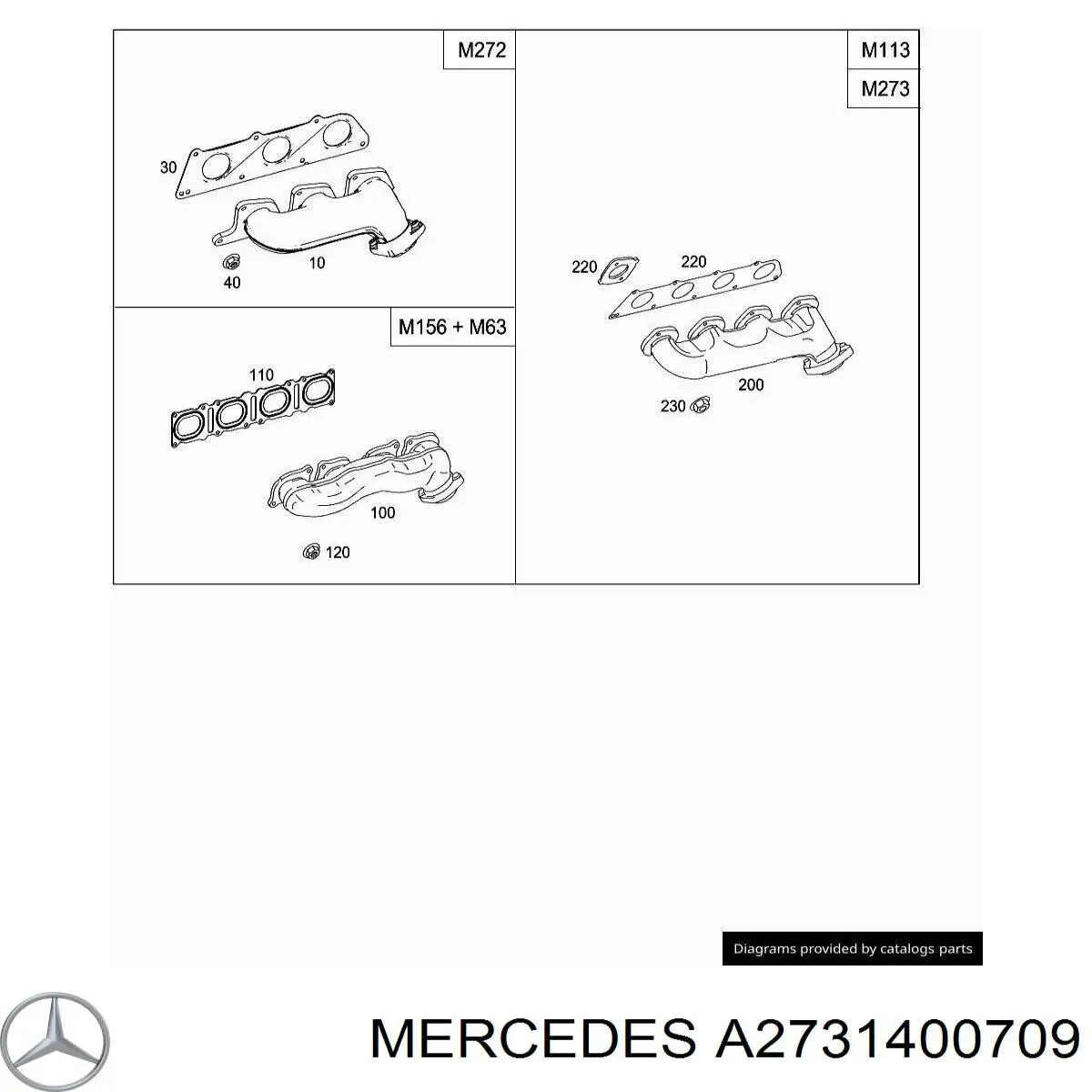  A2731400709 Mercedes