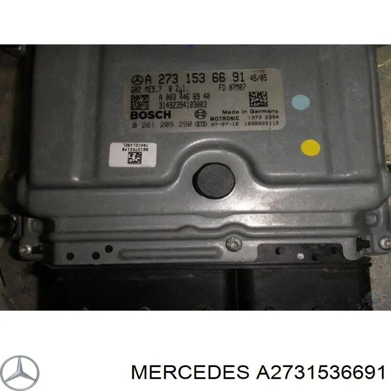 A273153557980 Mercedes Мозги двигателя