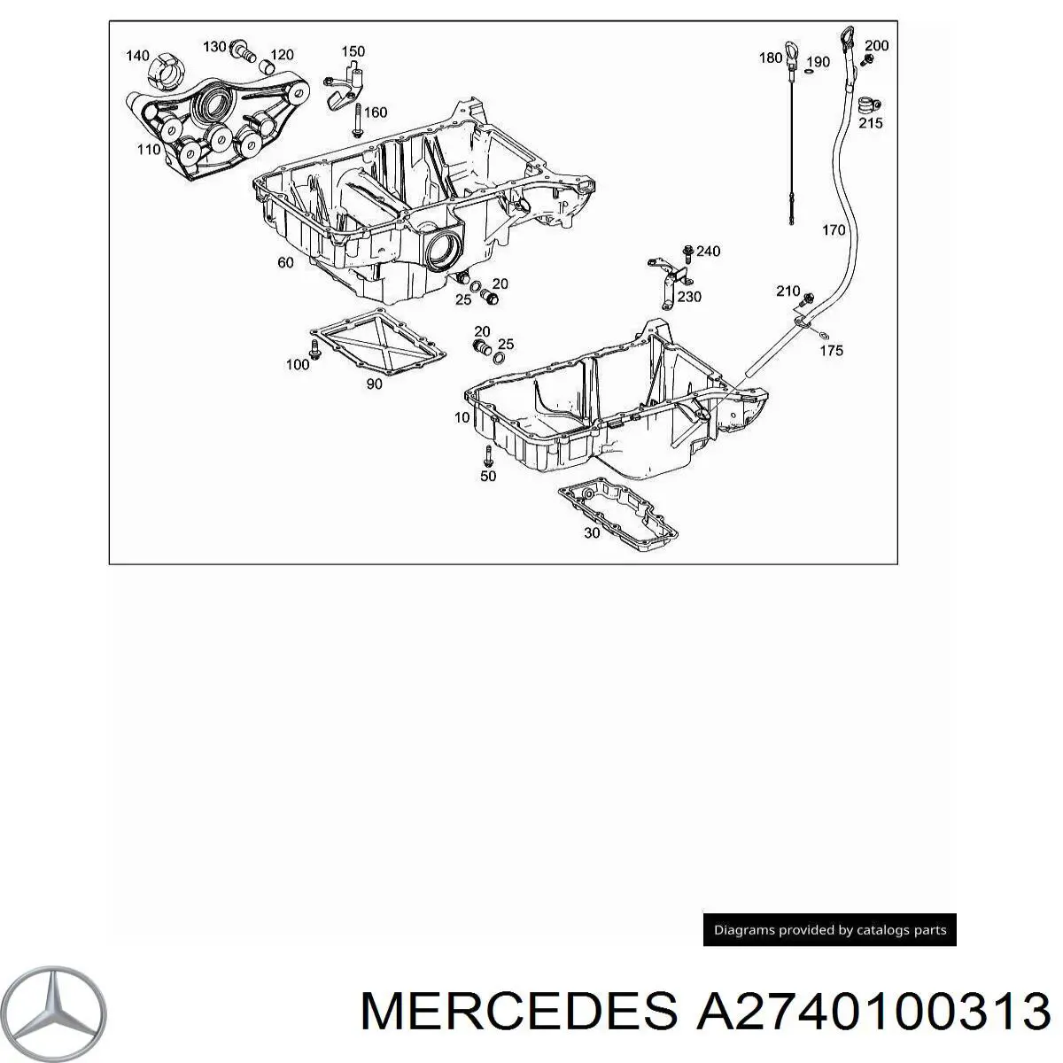 2740100313 Mercedes 