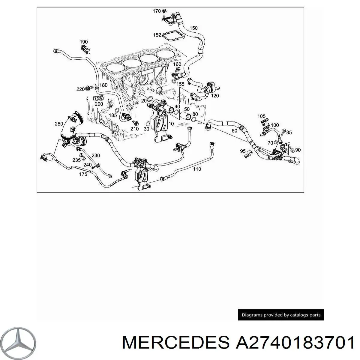 A2740183701 Mercedes