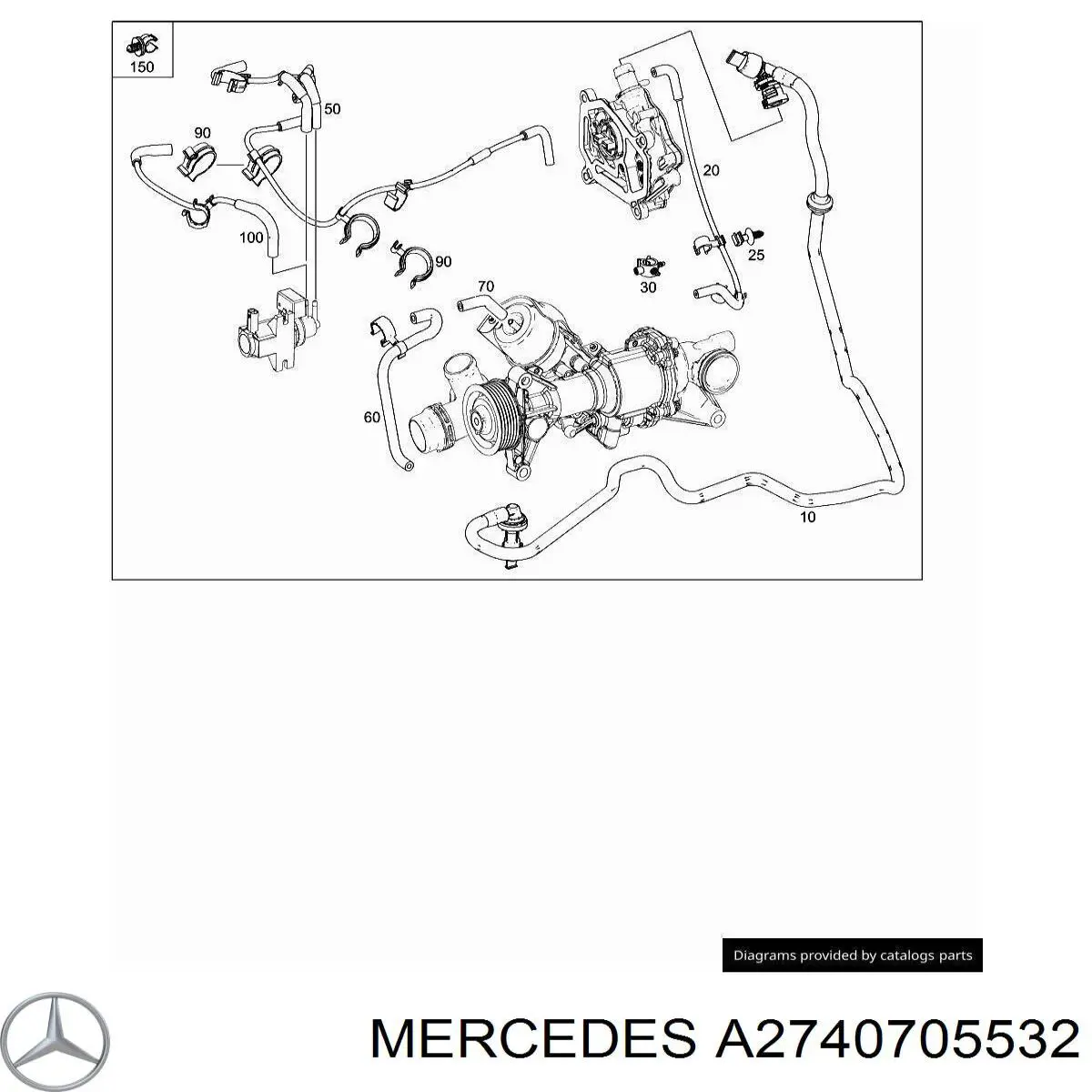 A2740705532 Mercedes 