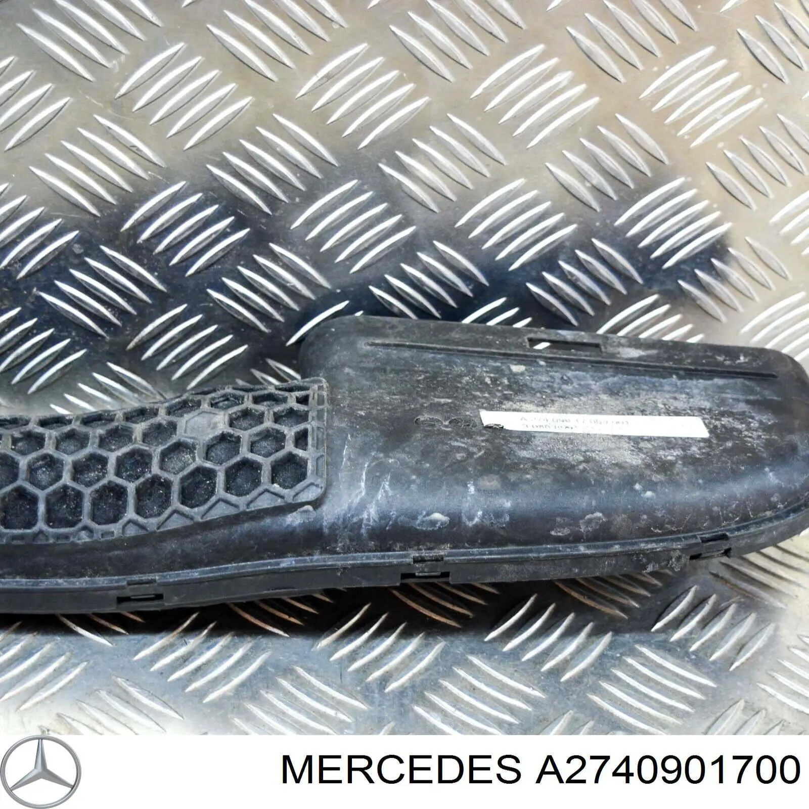 A2740901700 Mercedes tomada de ar de filtro de ar