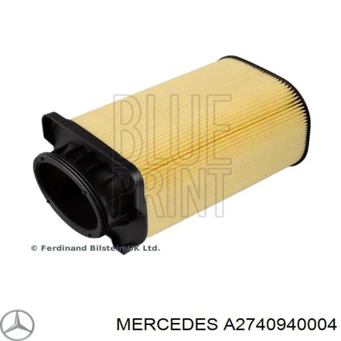 A2740940004 Mercedes воздушный фильтр