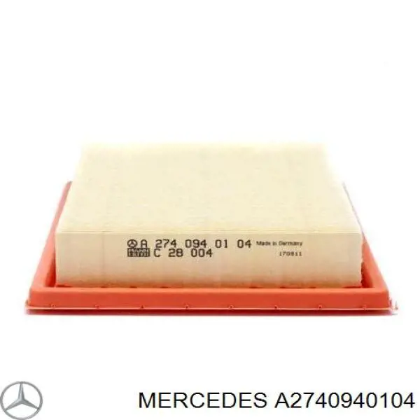 Воздушный фильтр A2740940104 Mercedes
