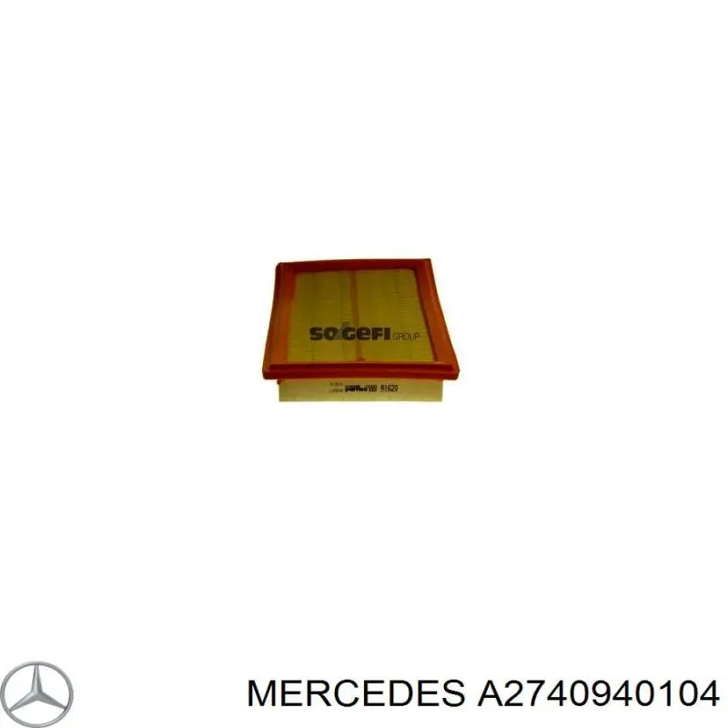 Купить A2740940104 Mercedes Автомобильный фильтр воздуха