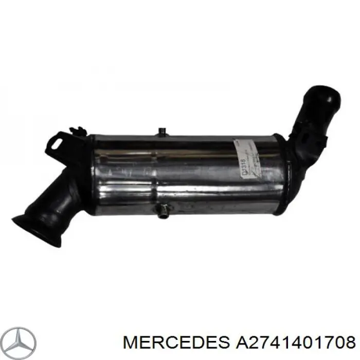 Купить A2741400408 Mercedes Преобразователь отработавших газов