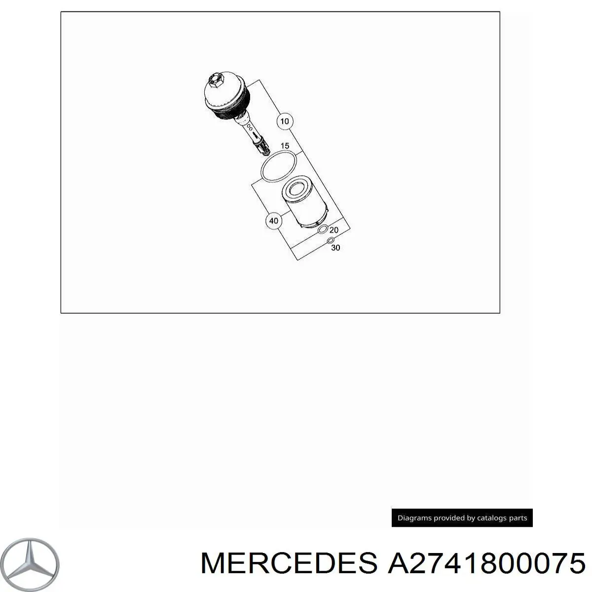  A2741800075 Mercedes