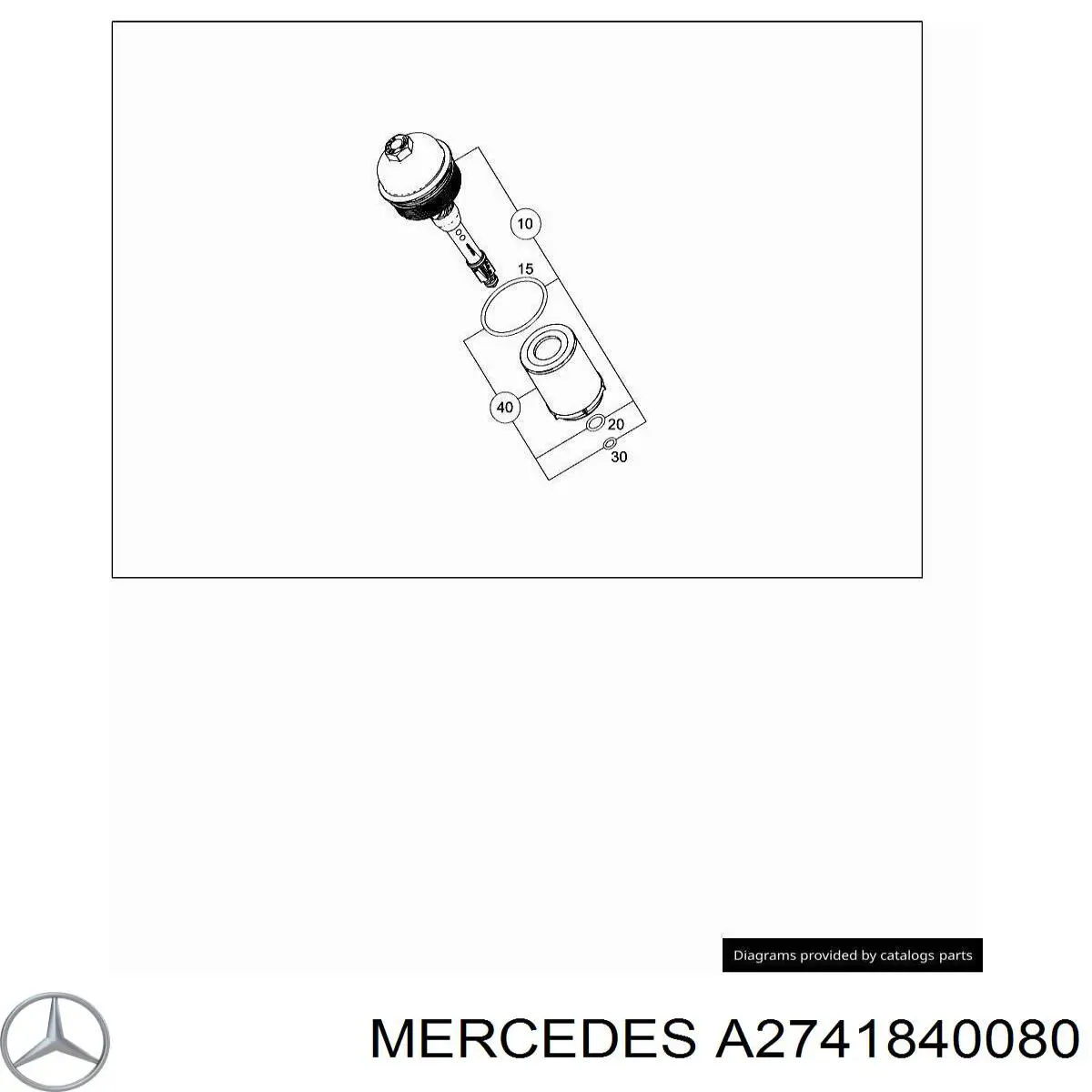 A2741840080 Mercedes 