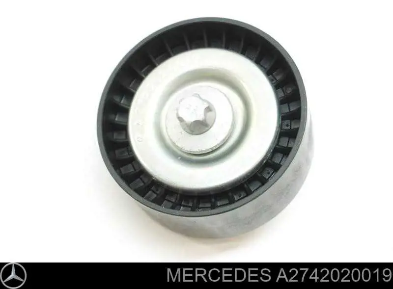 A2742020019 Mercedes rolo parasita da correia de transmissão