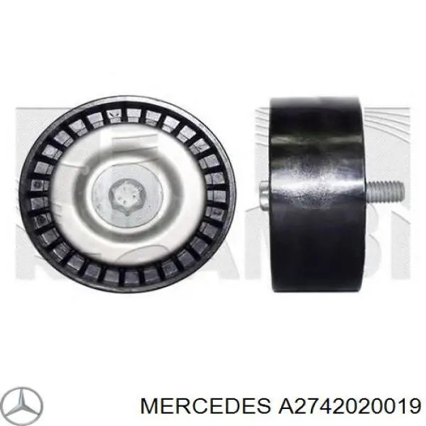 Паразитный ролик A2742020019 Mercedes