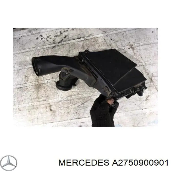 A2750900901 Mercedes caixa de filtro de ar